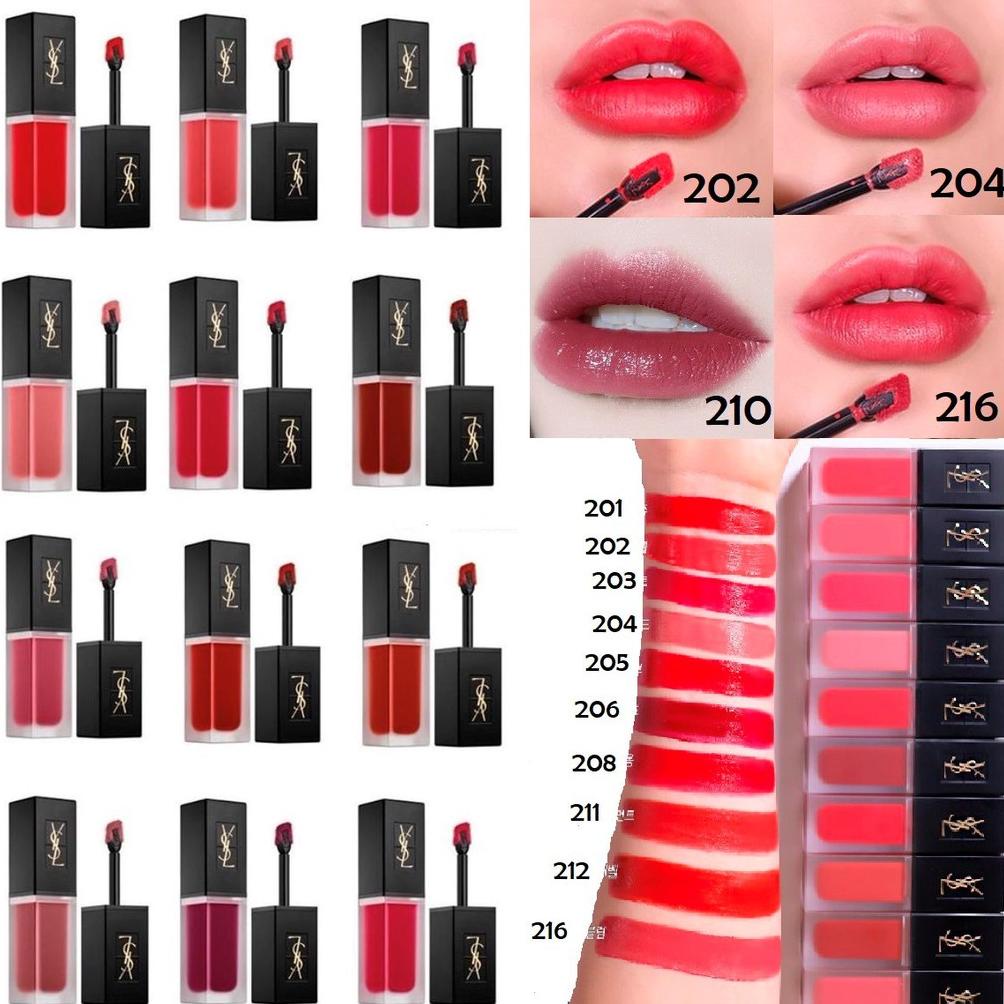 YSL Tatouage Couture Velvet Cream Matte Liquid Lipstick 6ml