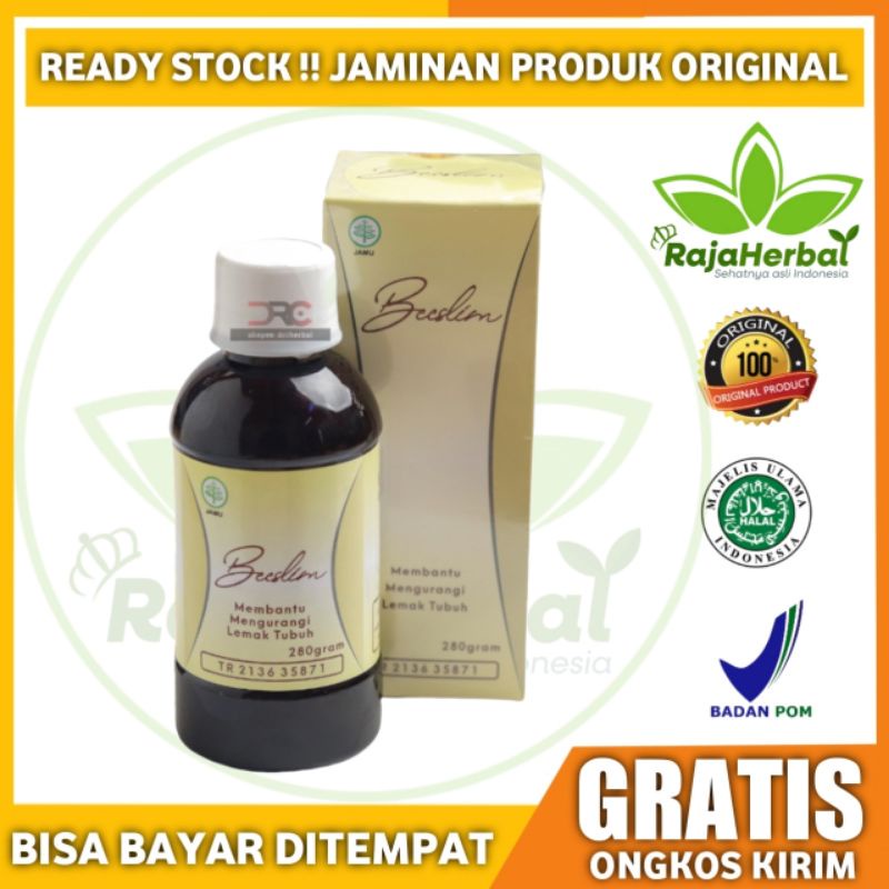 

100% ORIGINAL MADU BEESLIM Madu Herbal Alami Untuk Menurunkan Berat Badan Membakar Lemak