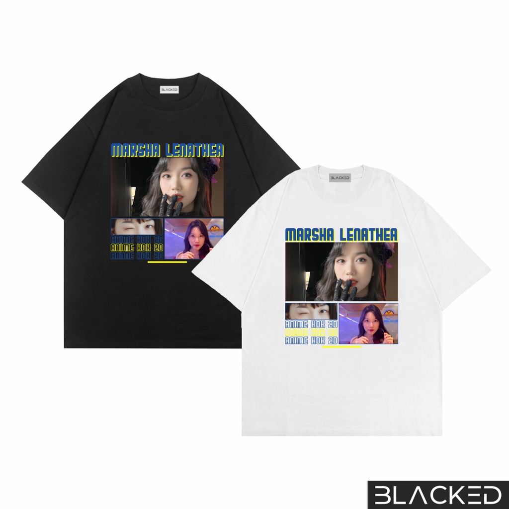 KAOS OVERSIZED JKT48 MARSHA LENATHEA / OVERSIZE TEES / BAJU OVER SIZE JKT48