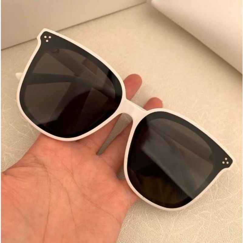 Kacamata Hitam Tiga Titik Fashion Korean Oversize Wanita dan Pria - Sunglasses, Eyewear