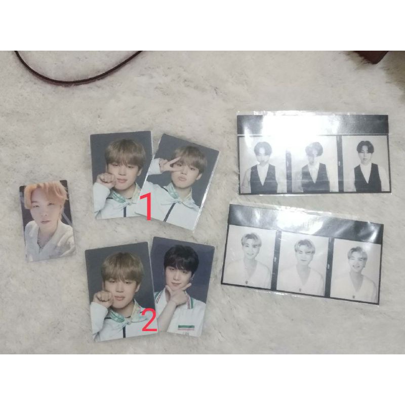BTS MEMORIES 2021 SUGA /SOWOOZOO MPC JIMIN UNYEL 8/8 /TRIPTYCH SUGA JIMIN