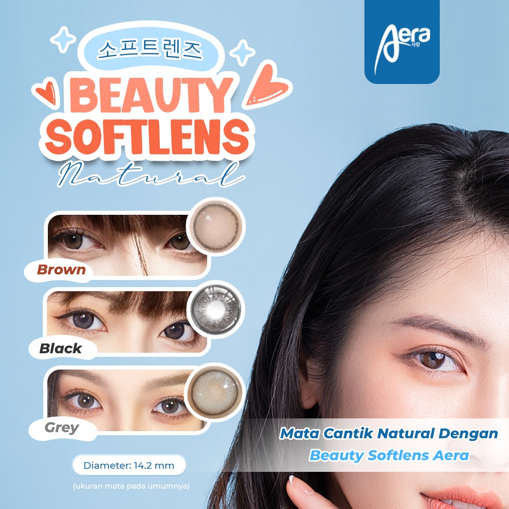 Softlens Fashion Korea - Softlen Lensa Kontak Warna Diameter 14.5mm