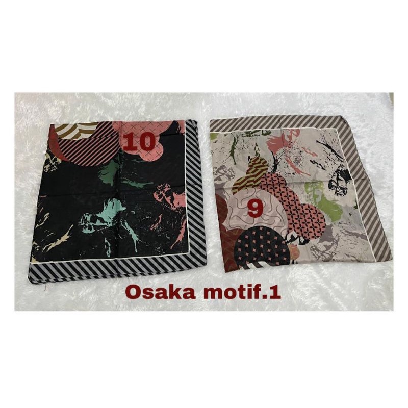 HIJAB SEGI EMPAT UMAMA OSAKA MOTIF