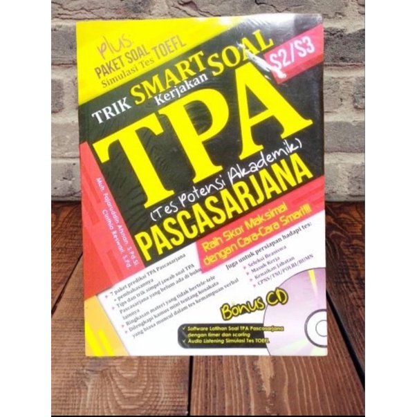 

Buku Tes TPA Original, Pasca Sarjana, buku best seller