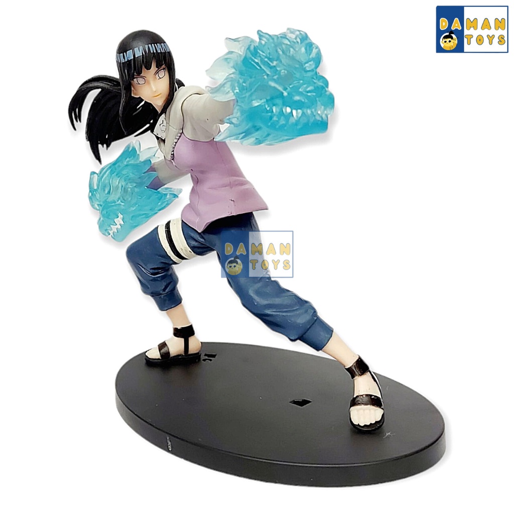 Action Figure Naruto Shippuden Vibration Hinata Hyuuga Rock Lee Anime Pajangan