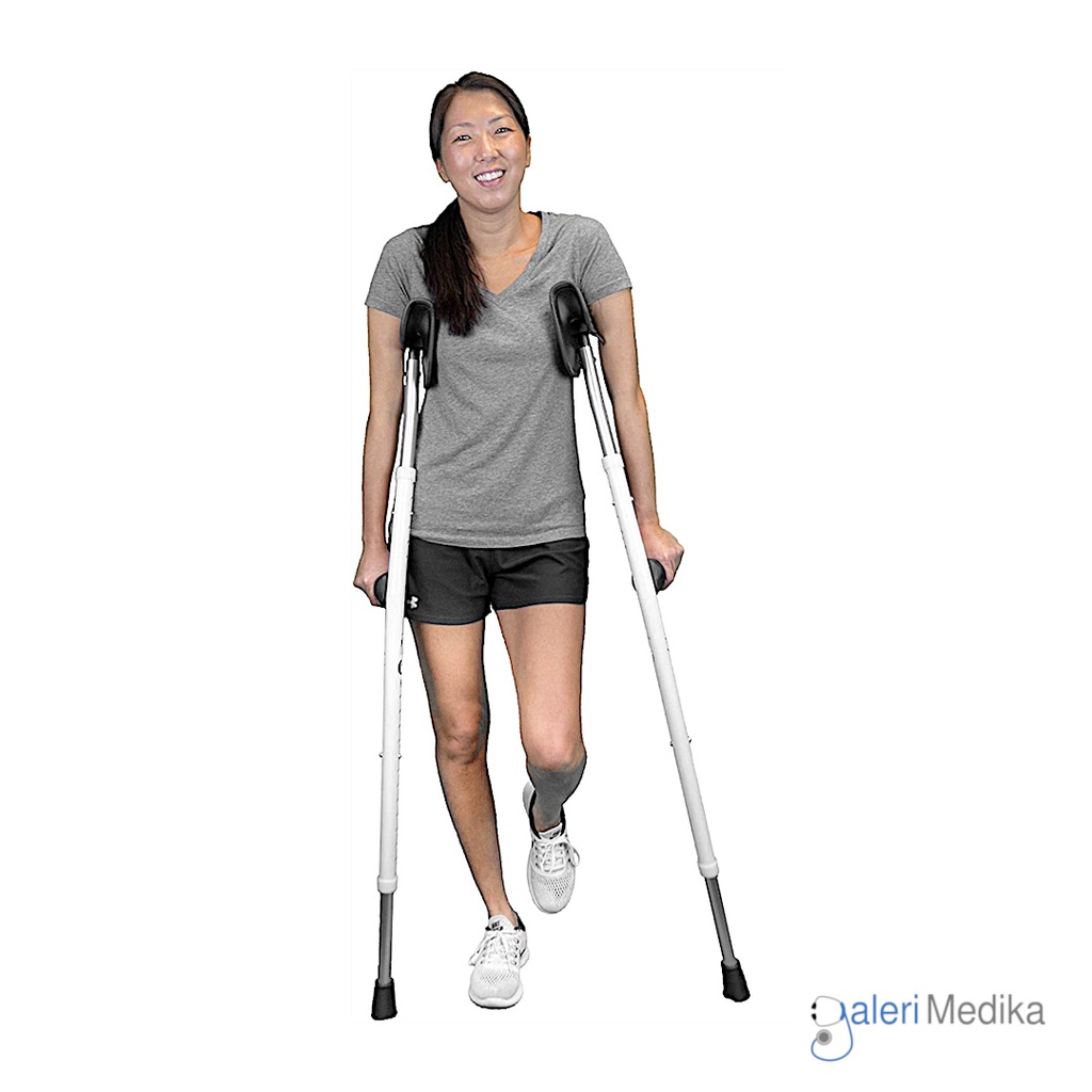 Tongkat Ketiak Kruk GEA YJ-C103 Sepasang / Kruk GEA YJ-C 103 / Tongkat Kruk GEA YJ-C103