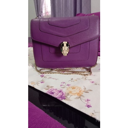 tas sling rantai kulit preloved