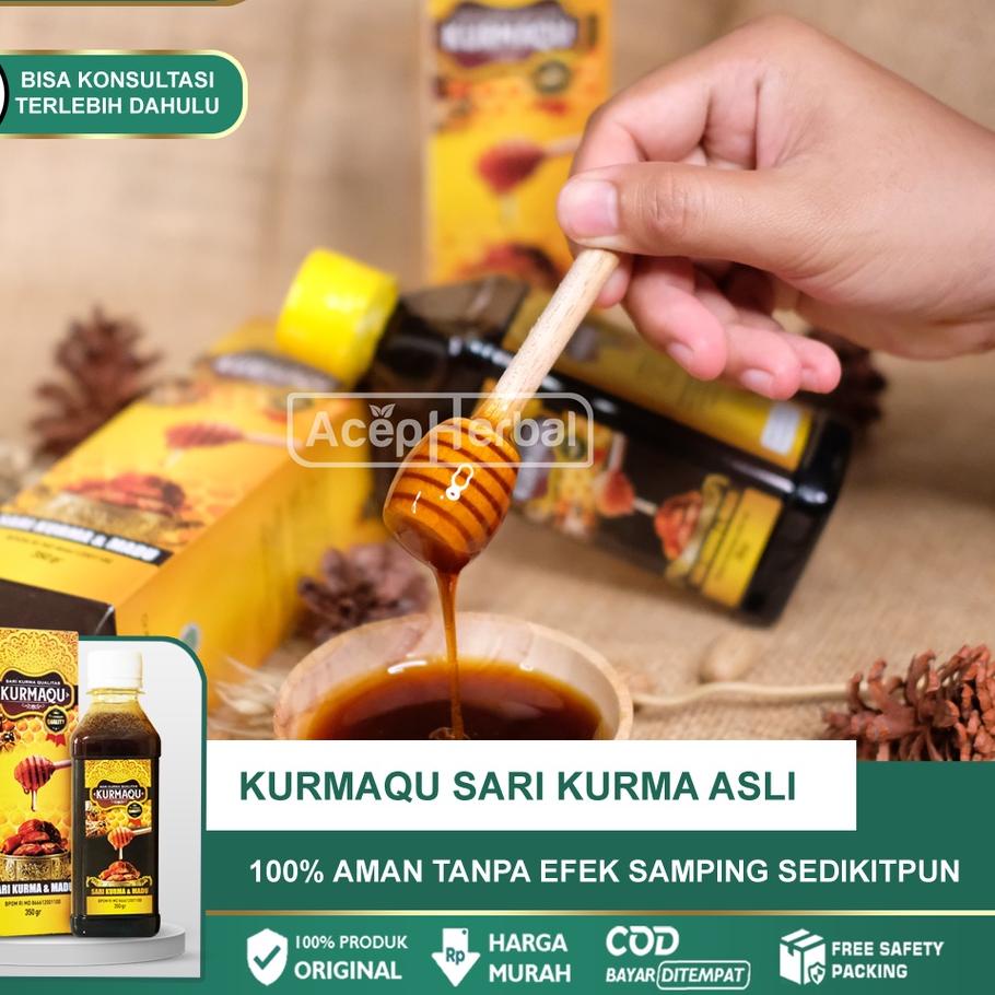 

New | KSH|Kurmaqu Sari Kurma dan Madu Isi 350 gram Asli 100% Original