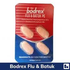 Bodrex tablet satu kotak isi 2strip obat sakit kepala