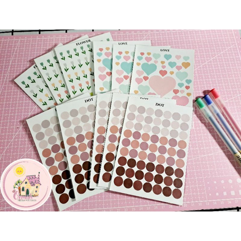 

Watercolor wind stiker simple