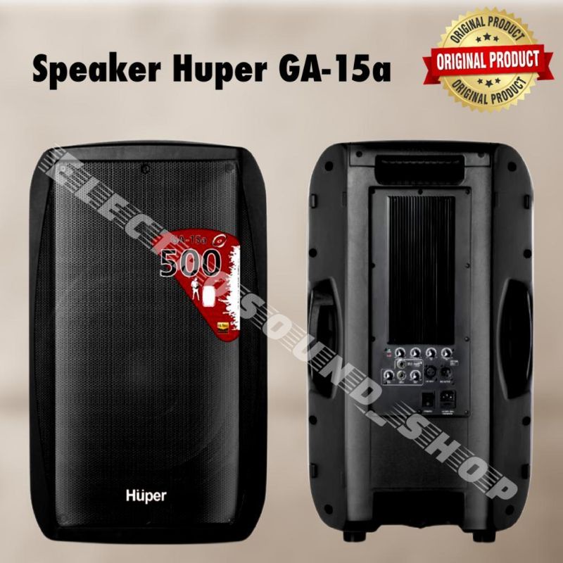 SPEAKER AKTIF HUPER GA15A / HUPER GA 15A / HUPER GA-15A / HUPER ORIGINAL