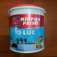 QLUC Q Luc Qiluc Cat Tembok Warna Putih Hitam Cream Hijau Biru Abu Nippon Paint Galon 5Kg 5 Kg Murah