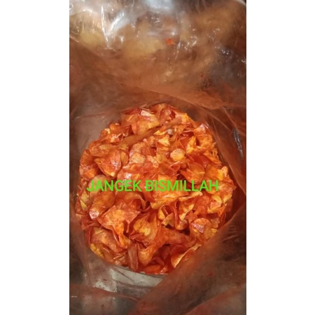 

500 gr Kerupuk Sanjai khas oleh-oleh minang Original dan Balado