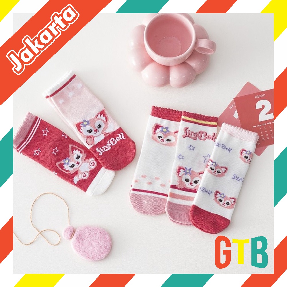 GTB Kaos Kaki Anak Motif Linabell Kaus Kaki Bayi Lucu KK058