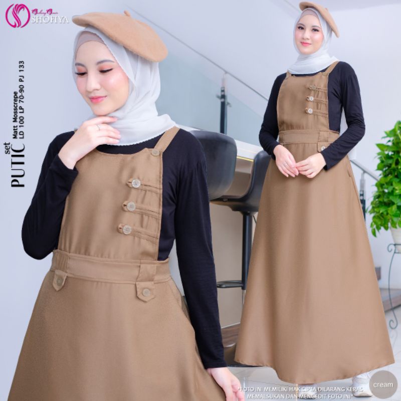 KENANGA, PUTIC  Set Dress (inner &amp; auter) Ori by Shofiya❤