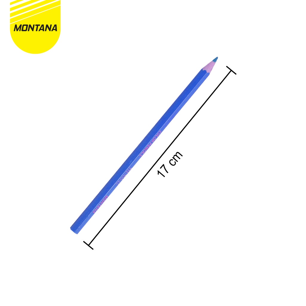 Pensil Warna Pensil Gambar MONTANA 1 Pack isi 12 Warna