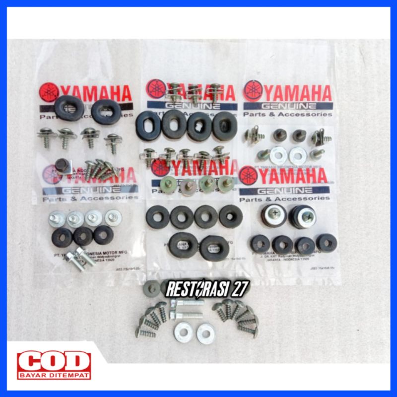 BAUT BODY FULLSET JUPITER Z BURUNG HANTU 110CC / BAUT BODI FULLSET JUPITER Z BURHAN / BAUD BODI FULL