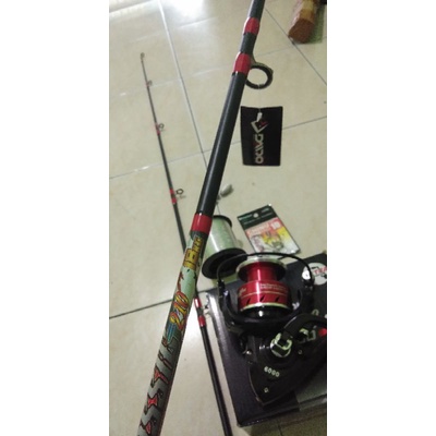 Joran set kakap panjang 180cm +210cm