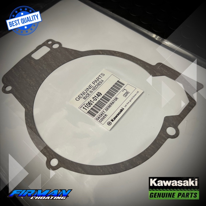 PAKING MAGNET GASKET GENERATOR COVER NINJA R RR SS ORIGINAL KAWASAKI 11061-0149