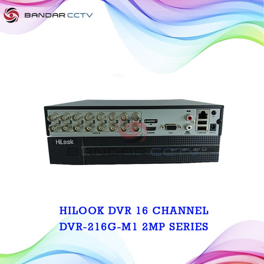 HILOOK by Hikvision DVR 16 CHANNEL DVR-216G-M1 2MP SERIES