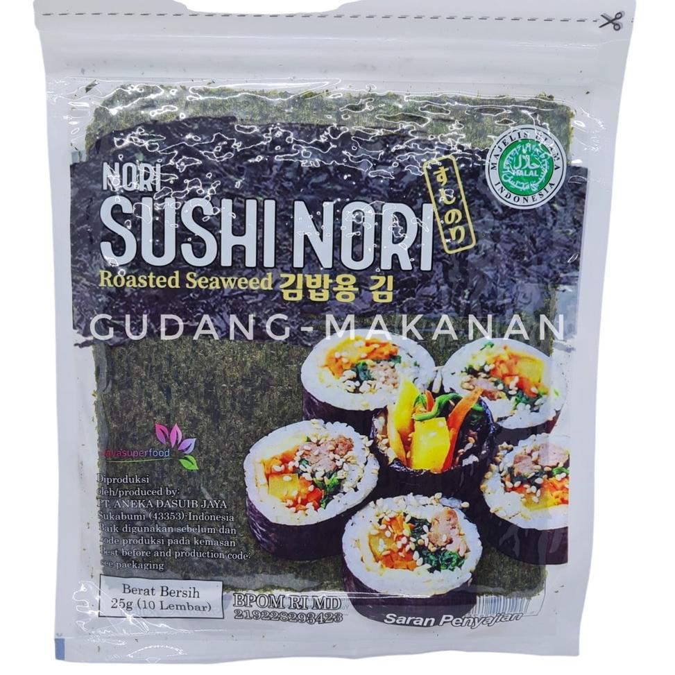 

Baru ￣ Sushi Nori Halal isi 10 Lembar ☂