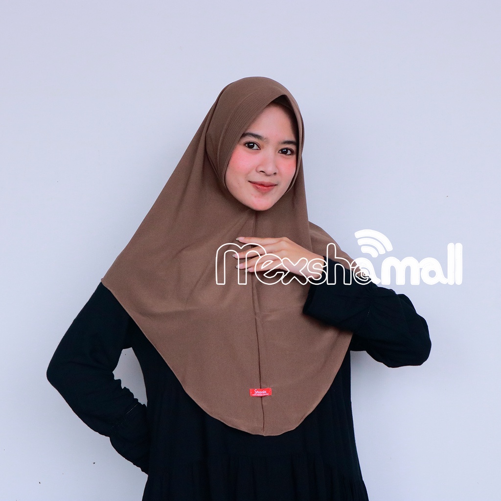 Hijab Bergo Instan Alena Size L Jersey Premium I Jilbab Instan Alena Pet Antem By Shamira
