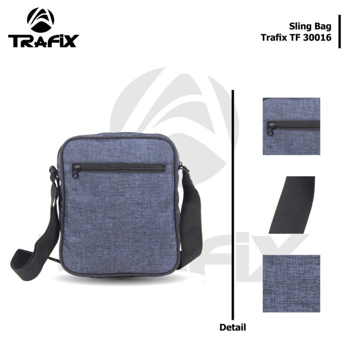 [KLIKTAS] Tas selempang pria kecil TRAFIX - TF 30016 - Sling Bag MINI