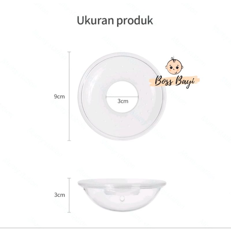 BOSS BAYI - Breast Shield Silicon / Penampung Asi Silikon 1pcs