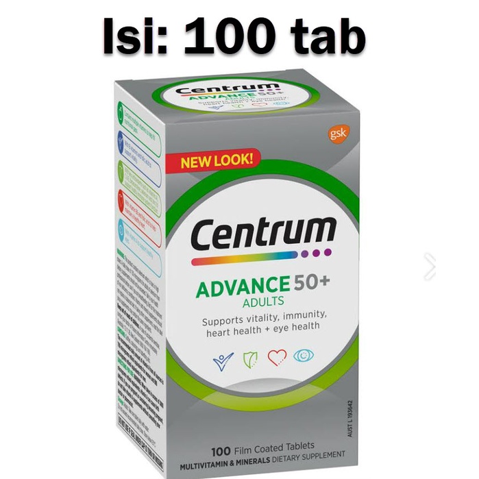 Centrum advance 50+ 100 tablet