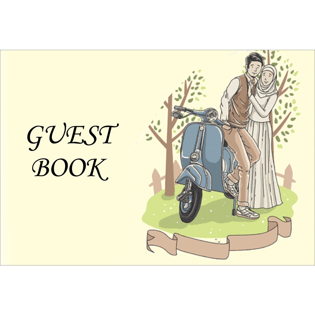 

GUEST BOOK CASTOM