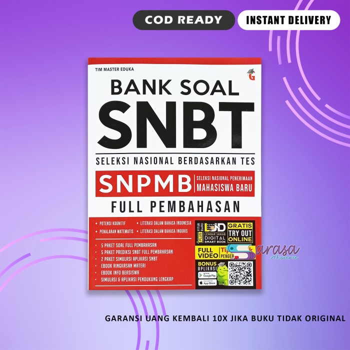 

BUKU SNBT BANK SOAL SNBT SNPMB FULL PEMBAHASAN