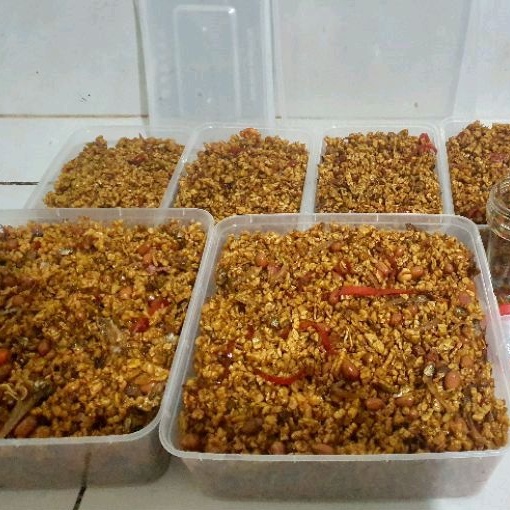 

1KG KERING TEMPE TERI KACANG PEDAS MANIS / TEMPE TERI OREK murah