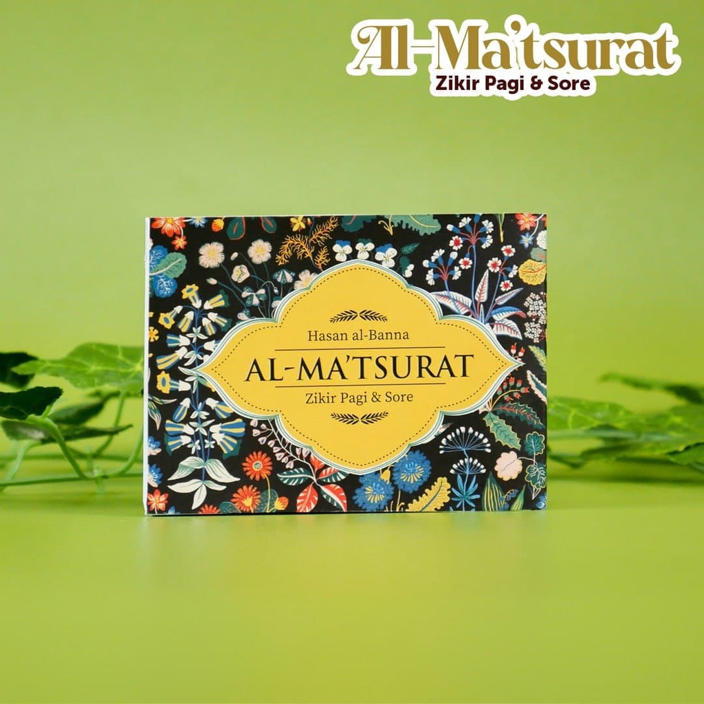 Buku Zikir Pagi &amp; Petang Al-Ma'tsurat (Sugra) Motif Cantik | Ukuran Saku | Latin &amp; Terjemah