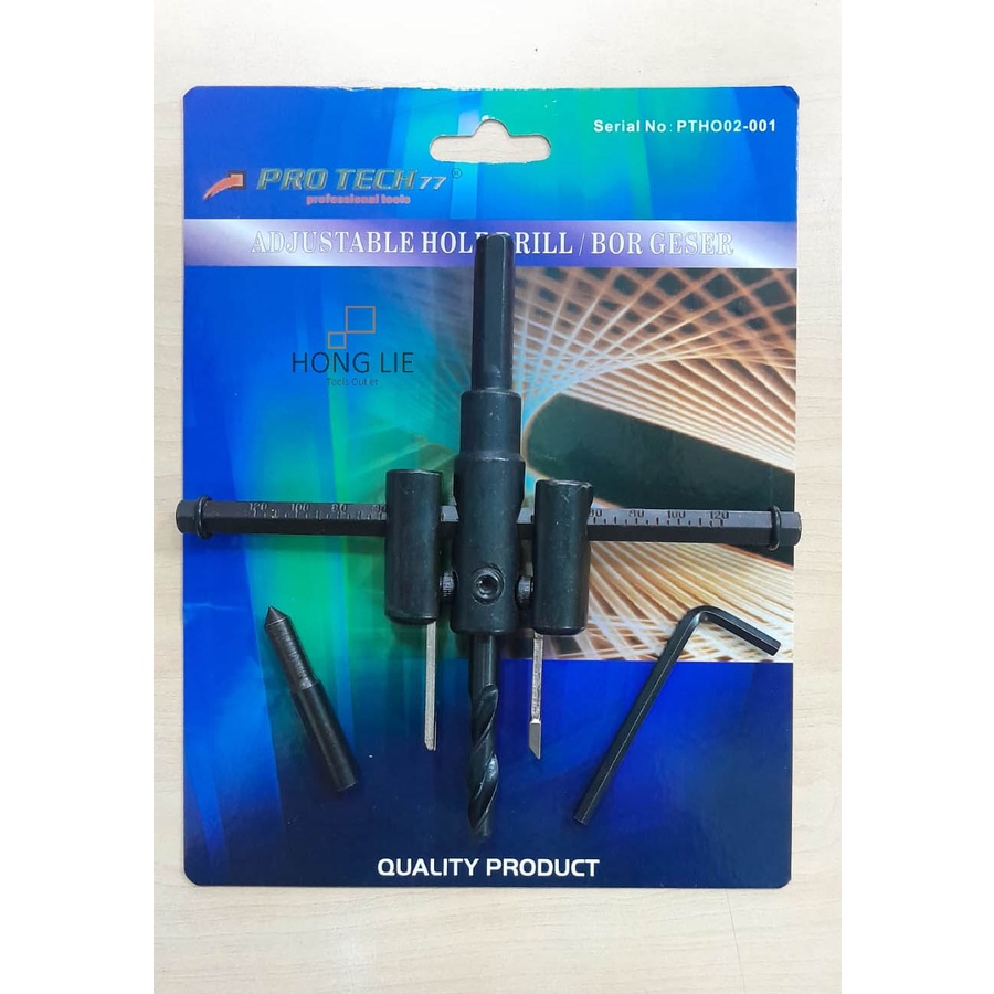 Mata Bor Jangka Adjustable Circle Hole Cutter
