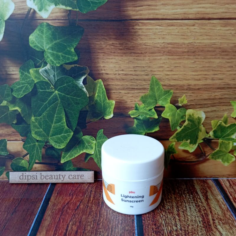 pbu Lightening Sunscreen/Cream lightening Sunscreen/Sunscreean wajah/Lightening Sunscreen/Cream waja