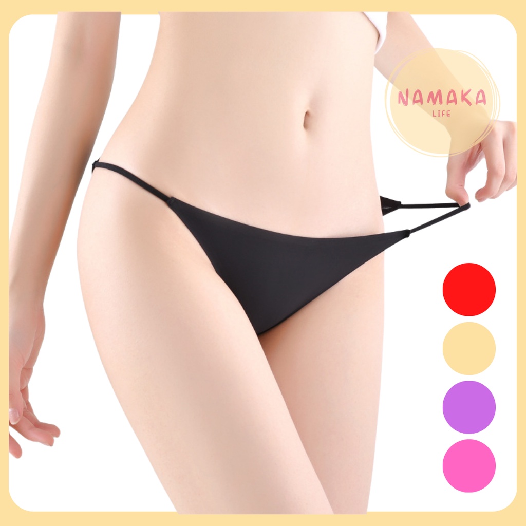 [NL] CELANA DALAM TALI 1 SAMPING KANAN KIRI CEWE WANITA CD PEREMPUAN SEXY SEKSI HOT LINGERIE THONG W