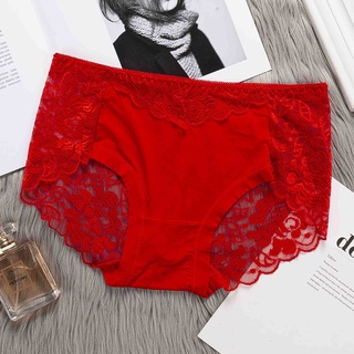 CD Wanita Jumbo Size Renda Sexy High Waist XXL Big Size