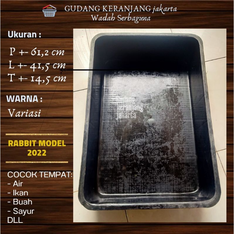 KERANJANG INDUSTRI CONTAINER BOX CONTAINER RABBIT 2022 BEKAS