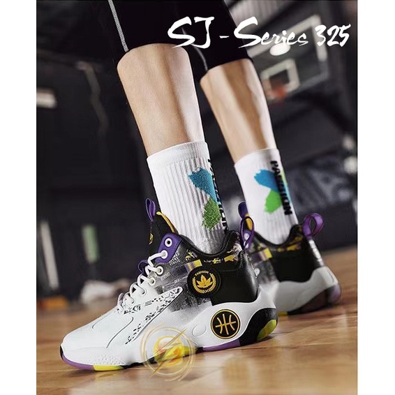 [JWALK] Sepatu Sneakers Boots Pria Casual Motif Keren Cakep Kualitas Import Premium - 325