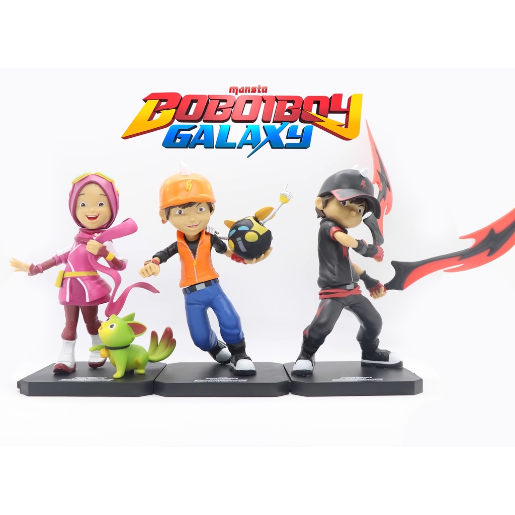 BoBoiBoy Galaxy Action Figures Preloved