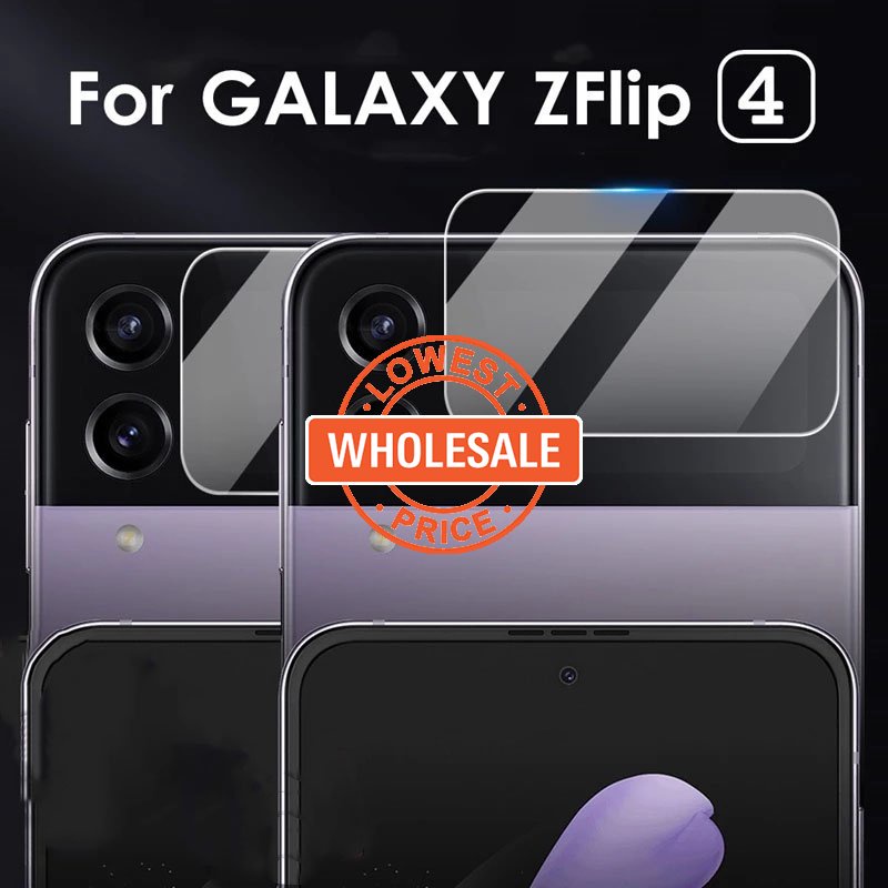 [Harga Grosir]1pc Tempered Glass Pelindung Lensa Kamera Samsung Galaxy Z Flip 4 Anti Gores