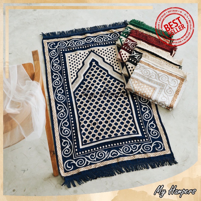 CANAMI Sajadah Bulu Tebal Premium Sajadah Dewasa Premium Sajadah Empuk Turki Sajadah Busa Tebal Saja