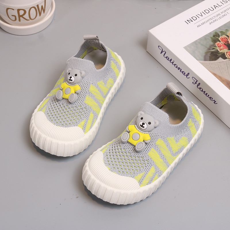 Flowid20 - sepatu anak import premium anti slip rajut slip on anak 117