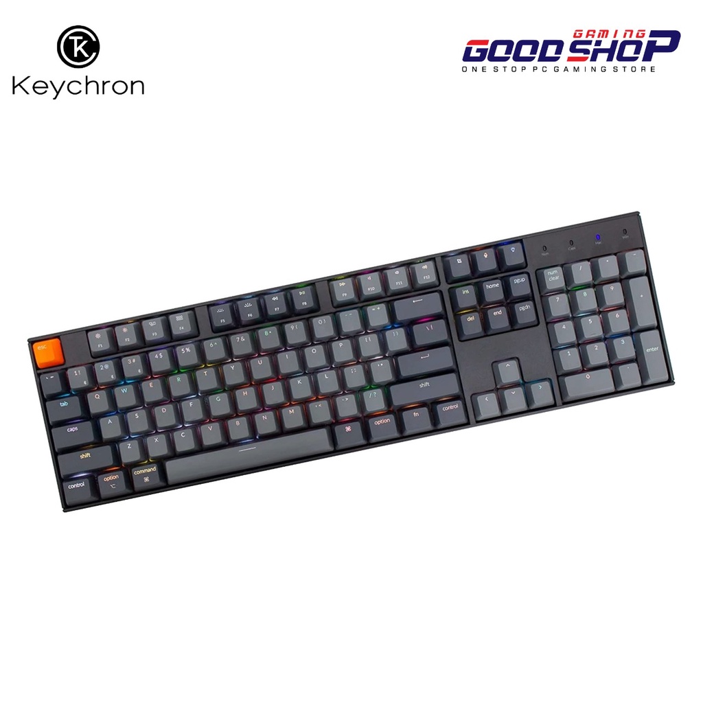 Keychron K10 FULL SIZE RGB Backlight ALUMINUM GATERON Hot-Swappable