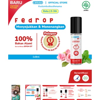 Cessa baby essesnsial oil anak No More Fever - Essential Oil Penurun Demam cessa baby