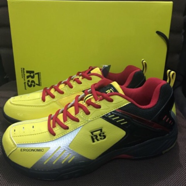 Sepatu Badminton RS SND 601 Yellow ltd Limited