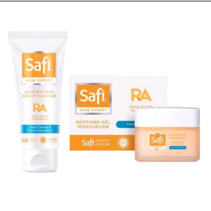 Safi Acne Expert Series/Safi Paket Jerawat usia 20th+/Ecer/Paketan