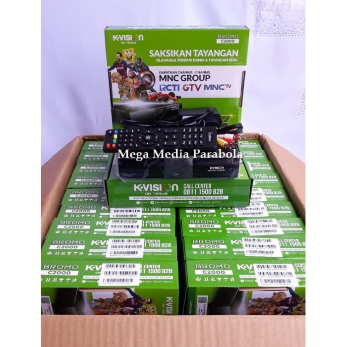 ✿ BISA COD✿ RECEIVER K-VISION BROMO C2000 FREE MNC GROUP