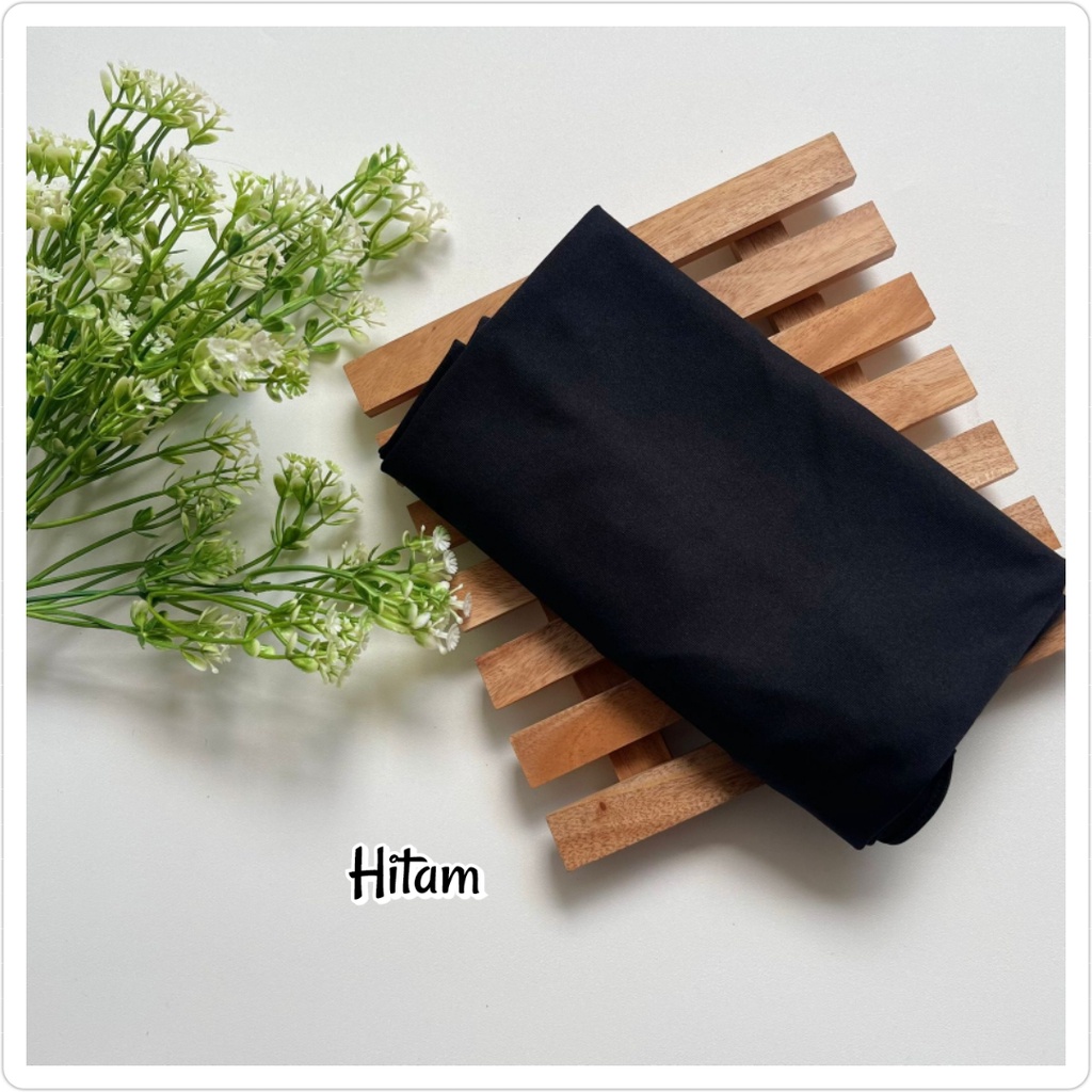 pasmina kaos/ pashmina kaos/ pashmina kaos rayon/ pashmina jersey/ pasmina jersey-hitam