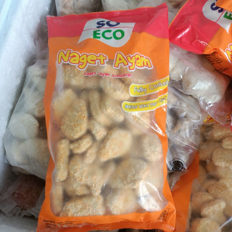 

NUGGET AYAM SO ECO 1KG / NUGGET AYAM ENAK